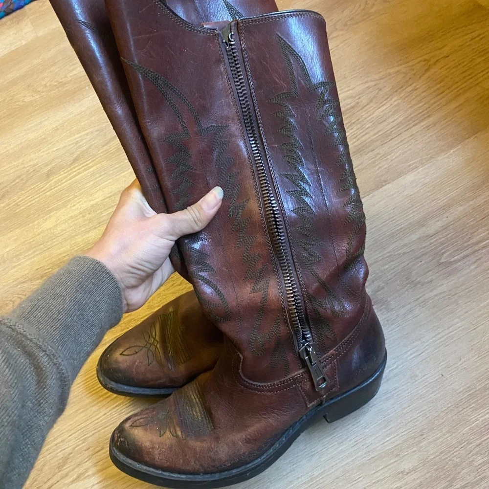 Golden goose cowboy boots vintage - Picture 4 of 6